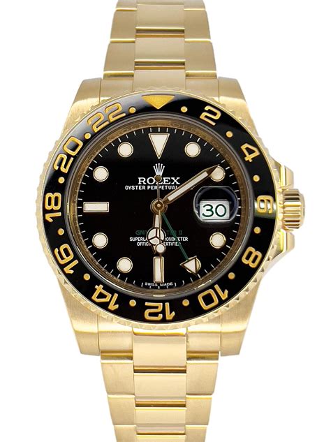 PURE GOLD: Rolex GMT Master II 116718LN Watch Review